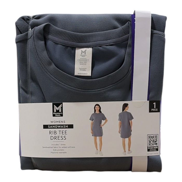 Member's Mark Women's Short Sleeve Sandwash Dress