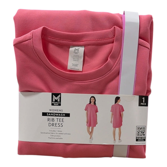 Member's Mark Women's Short Sleeve Sandwash Dress