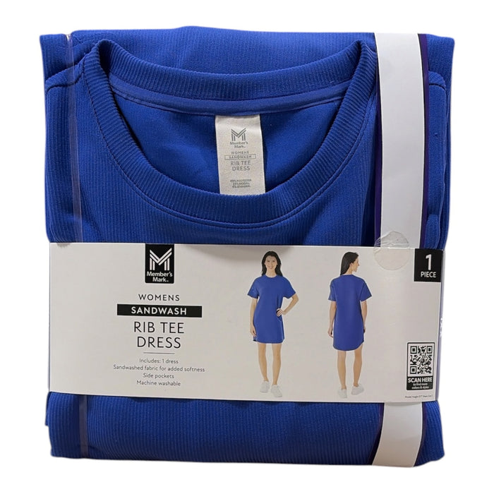Member's Mark Women's Short Sleeve Sandwash Dress