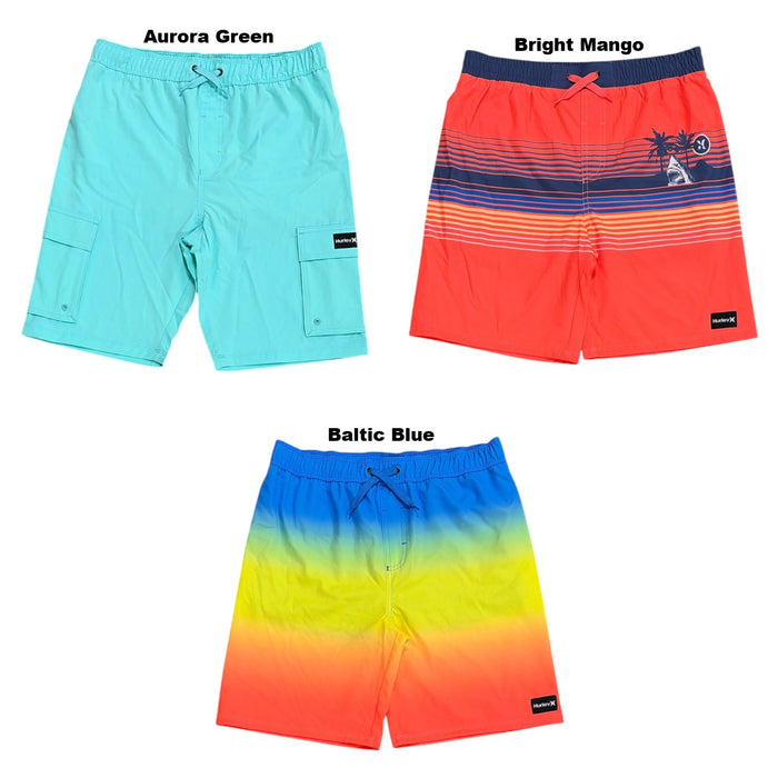 Hurley Boys Relaxed Fit Easy Pull-On Quick Drying Swim Short