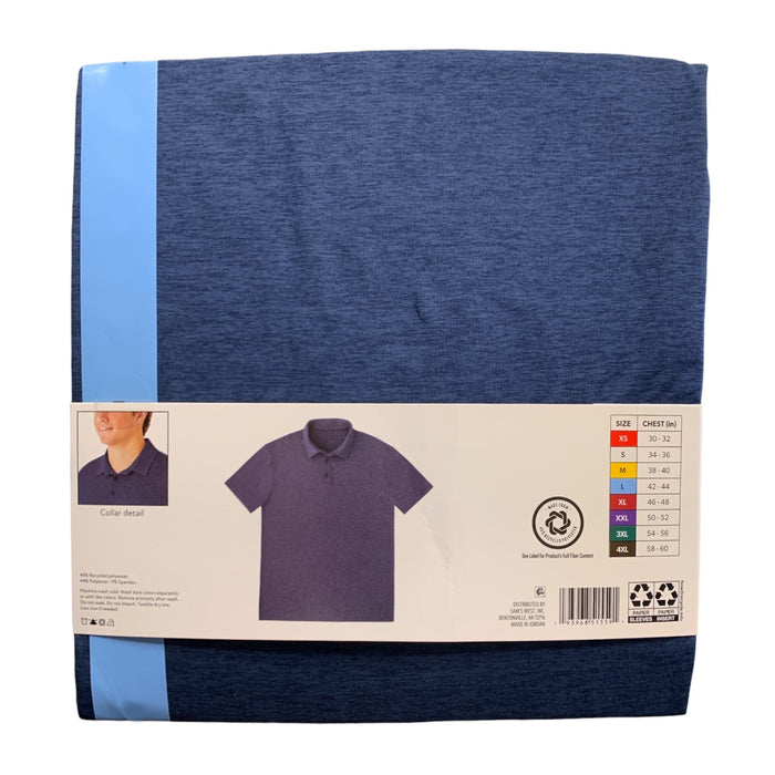 Member's Mark Mens Favorite Soft Polo, Classic Fit, Tag-Free, Polyester Blend