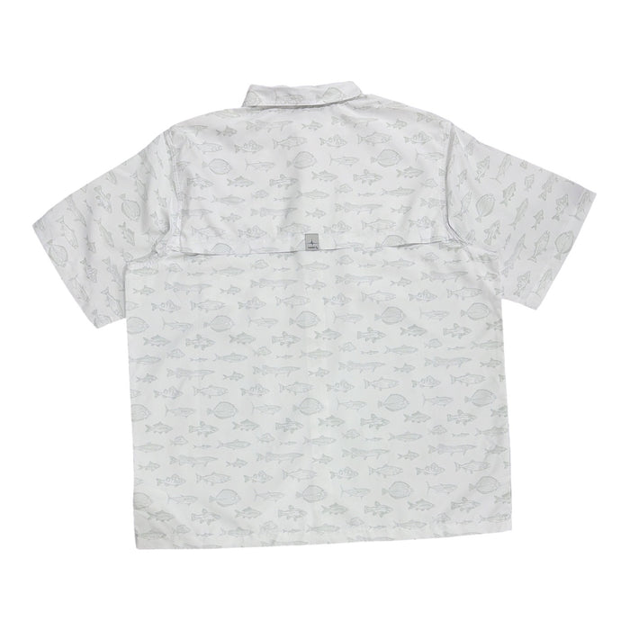 Habit Men's Short Sleeve 50+ UPF Fishing Shirt