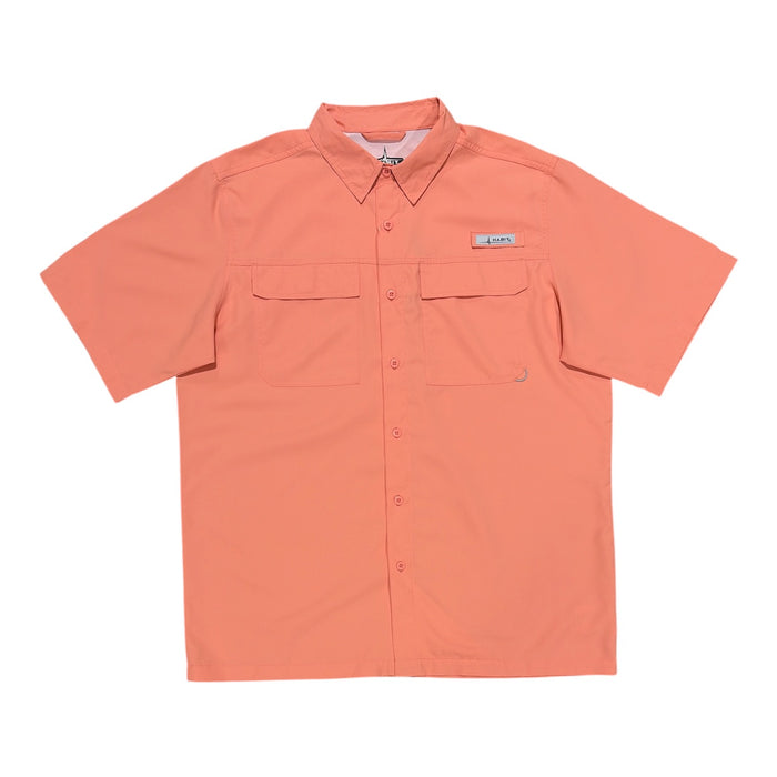 Habit Men's Short Sleeve 50+ UPF Fishing Shirt