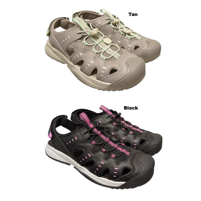 Eddie Bauer Women's Lightweight Hook & Loop Closure Water Shoe