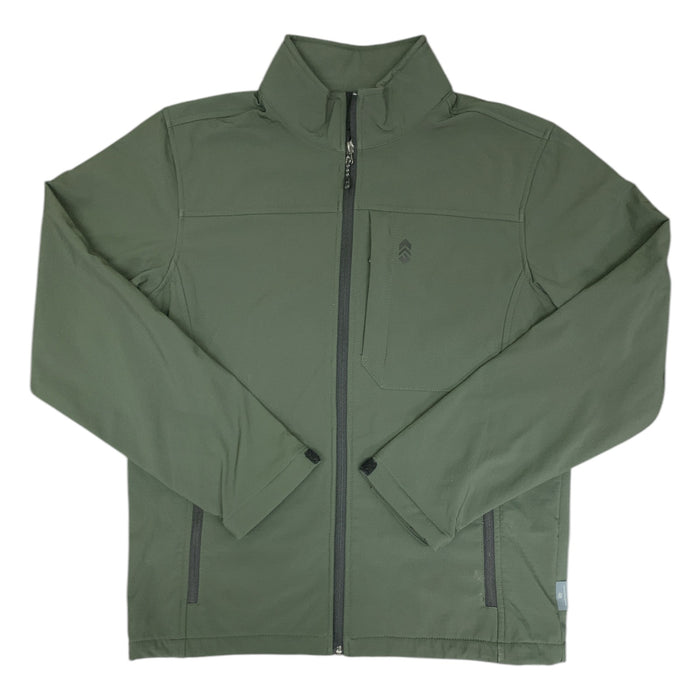 Free Country Men's 3-Layer Bonded Fabric Wind/Water Resistant Softshell Jacket