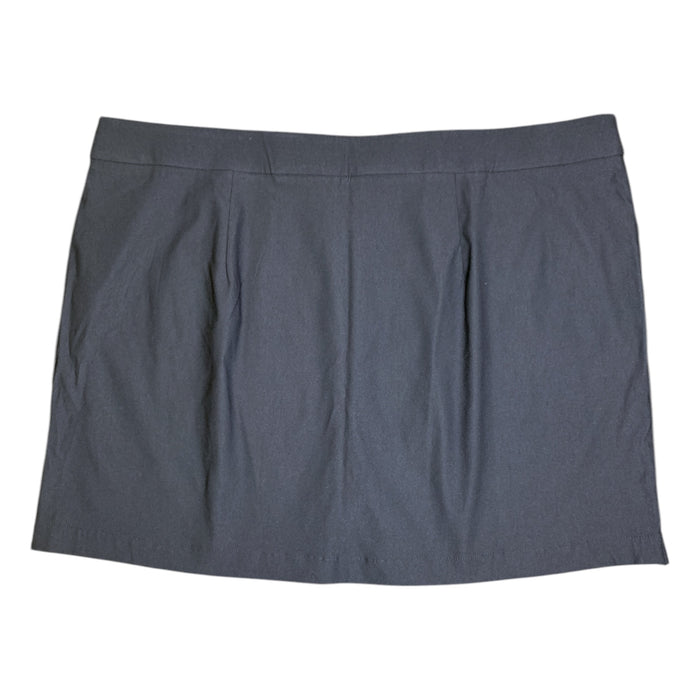 Rafaella Women's Stretch Skort with Pockets, Classic Fit, Mid-Thigh, Plus Size