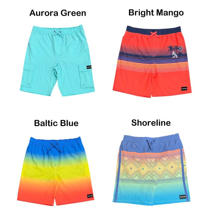 Hurley Boys Relaxed Fit Easy Pull-On Quick Drying Swim Short