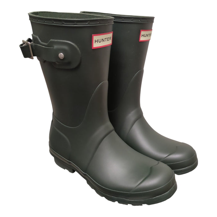 Hunter Women's Original Short Pull-On Waterproof Rubber Rain Boots