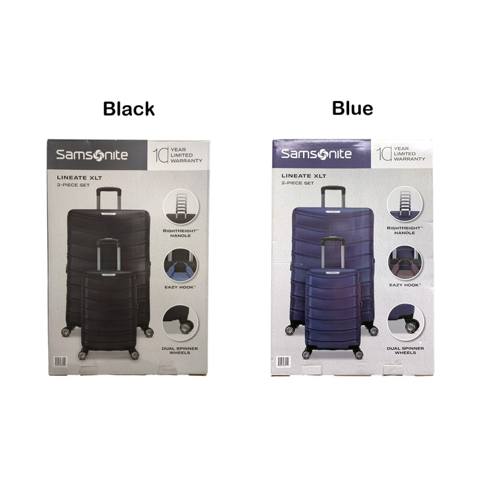 Samsonite Lineate XLT Lightweight Polycarbonate Hardside 2-Piece Luggage Set