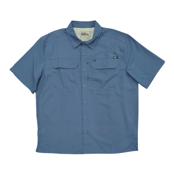 Eddie Bauer Men's Relaxed Fit Lightweight Woven Tech Shirt