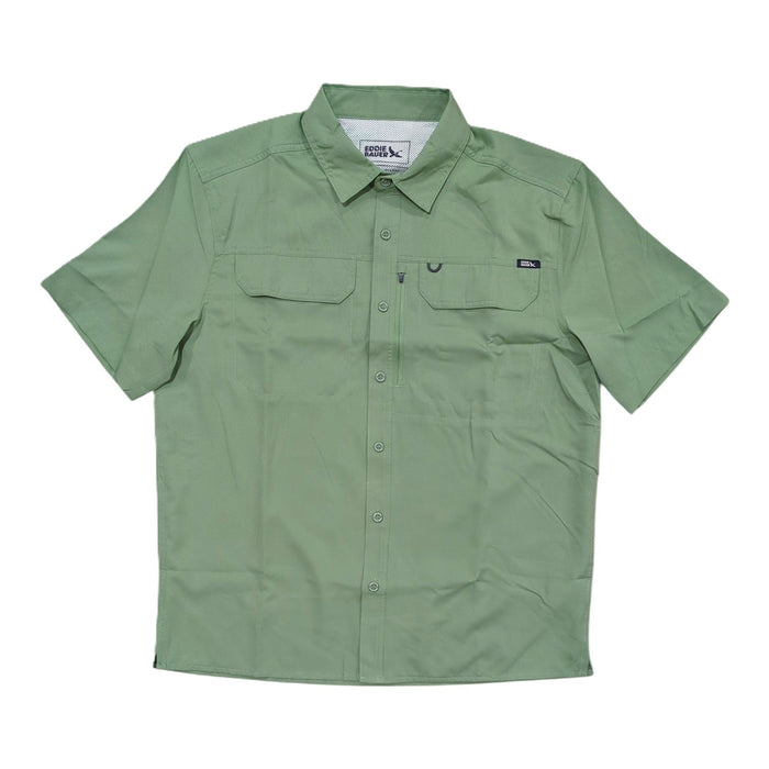 Eddie Bauer Men's Relaxed Fit Lightweight Woven Tech Shirt