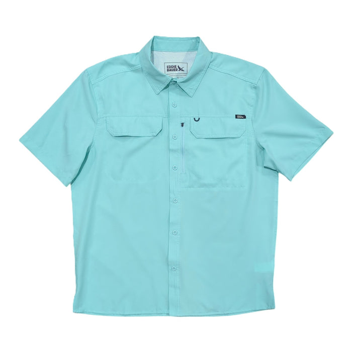 Eddie Bauer Men's Relaxed Fit Lightweight Woven Tech Shirt