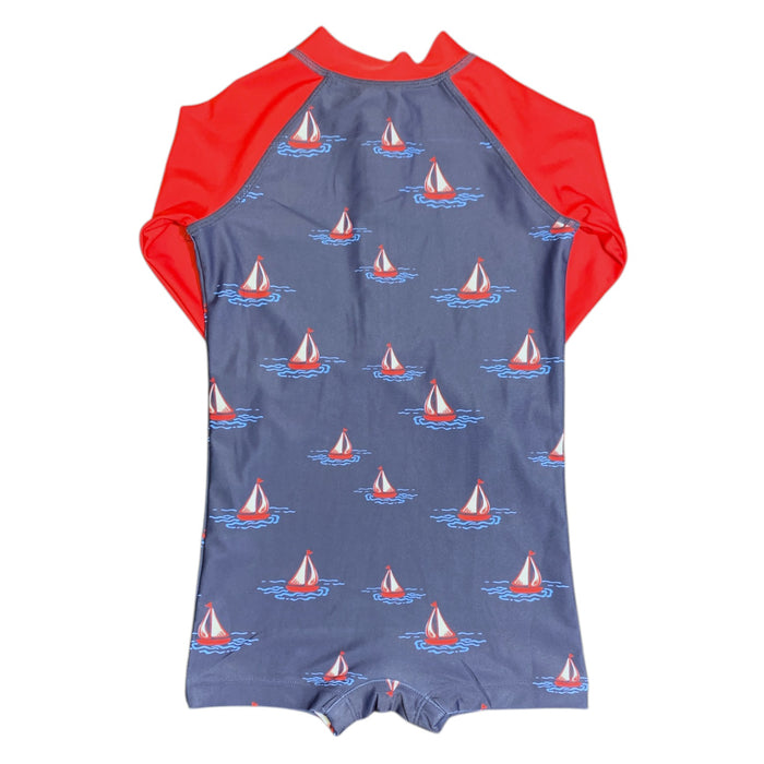 Member's Mark Baby Boys UPF 50+ Rashguard One-Piece Swimsuit