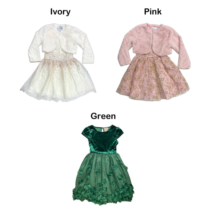 Rare Editions Girls Special Occasion/Holiday Regular Fit Dress