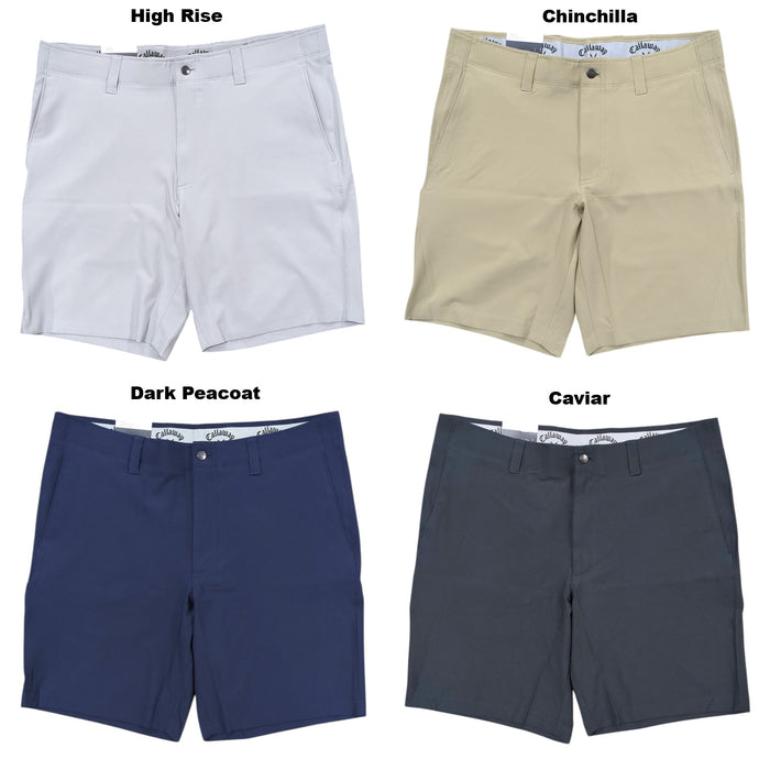 Callaway Mens Stretch Performance Regular Fit Opti-Dri Golf Shorts