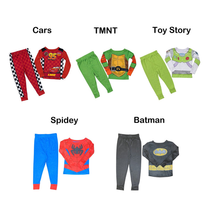 AME Boy's Character Lightweight Ultra Soft Pajama Set, 2pc