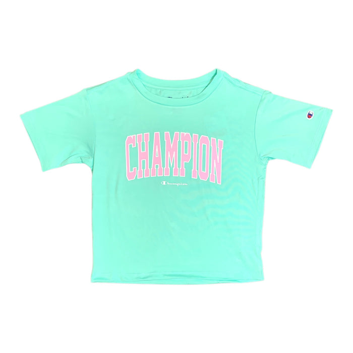 Champion Girl's Active T-Shirt, Boxy Fit Tee, Crewneck