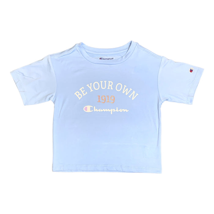 Champion Girl's Active T-Shirt, Boxy Fit Tee, Crewneck