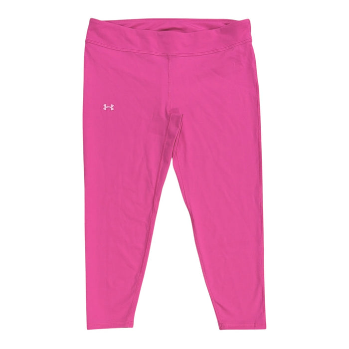 Under Armour Girl's UA Motion Ankle Crop Leggings, Fitted, Four-Way Stretch