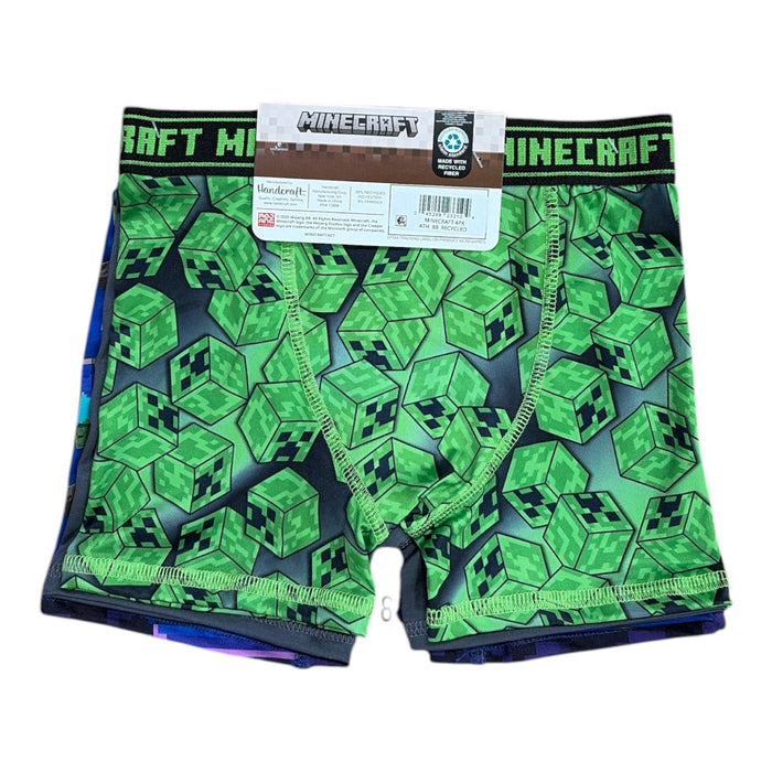 Handcraft Boy's Lightweight Breathable Character Stretch Fit Boxer Briefs, 4pk