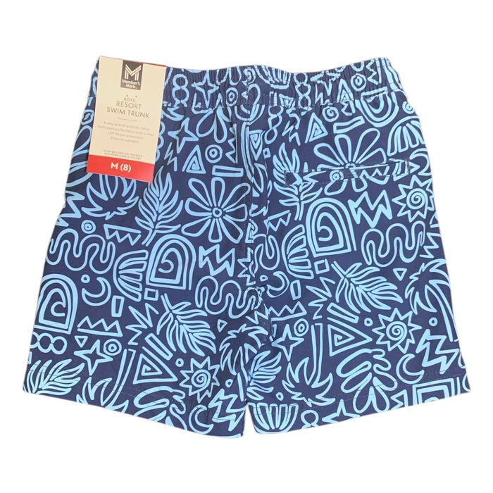 Member's Mark Boy's Resort Swim Trunk with Built-In Liner, 4-Way Stretch