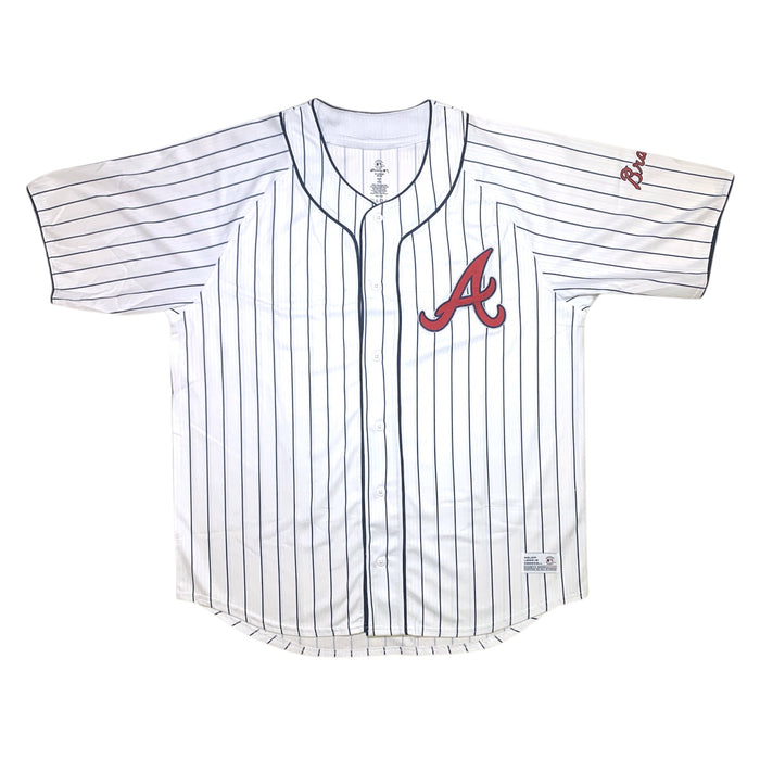 MLB Adult Button Down Embroidered Team Logo Jersey