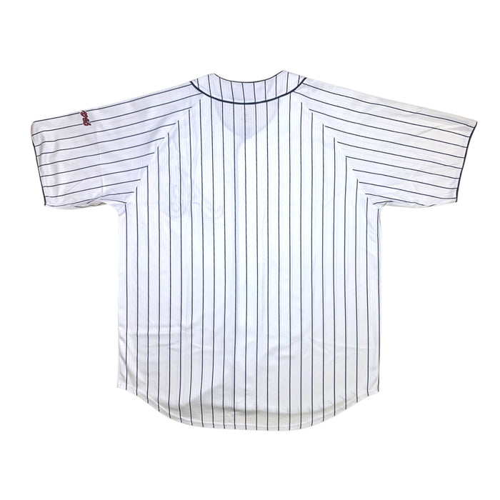 MLB Adult Button Down Embroidered Team Logo Jersey