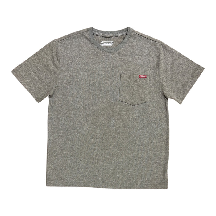 Coleman Men's Heavyweight Cotton Short Sleeve Relaxed Fit Pocket T-Shirt