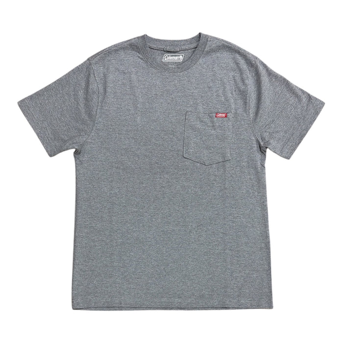 Coleman Men's Heavyweight Cotton Short Sleeve Relaxed Fit Pocket T-Shirt