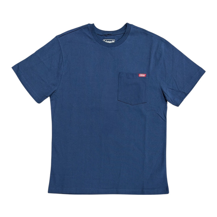 Coleman Men's Heavyweight Cotton Short Sleeve Relaxed Fit Pocket T-Shirt