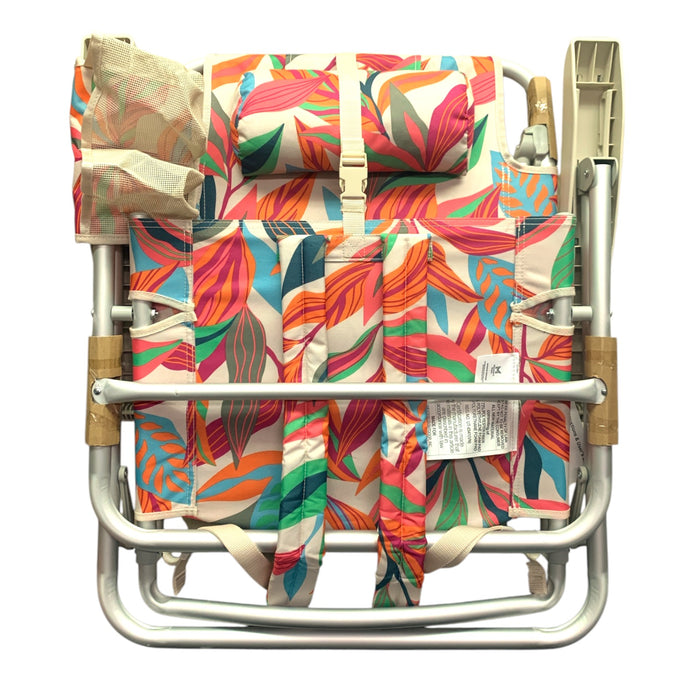 Member's Mark Reclining Beach Chair with Backpack Straps