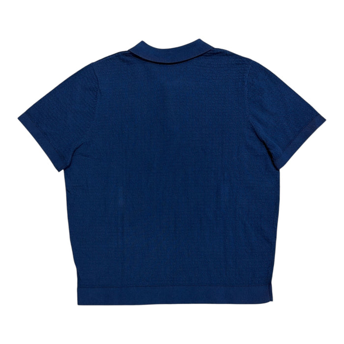 Express Men's Soft Knit Short Sleeve Quarter Zip Sweater Polo