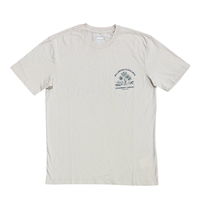 Billabong Men's Lived In Washed Look Graphic Cotton Short Sleeve T-Shirt