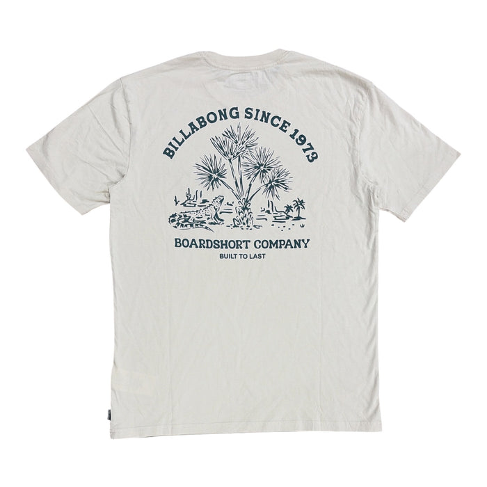 Billabong Men's Lived In Washed Look Graphic Cotton Short Sleeve T-Shirt