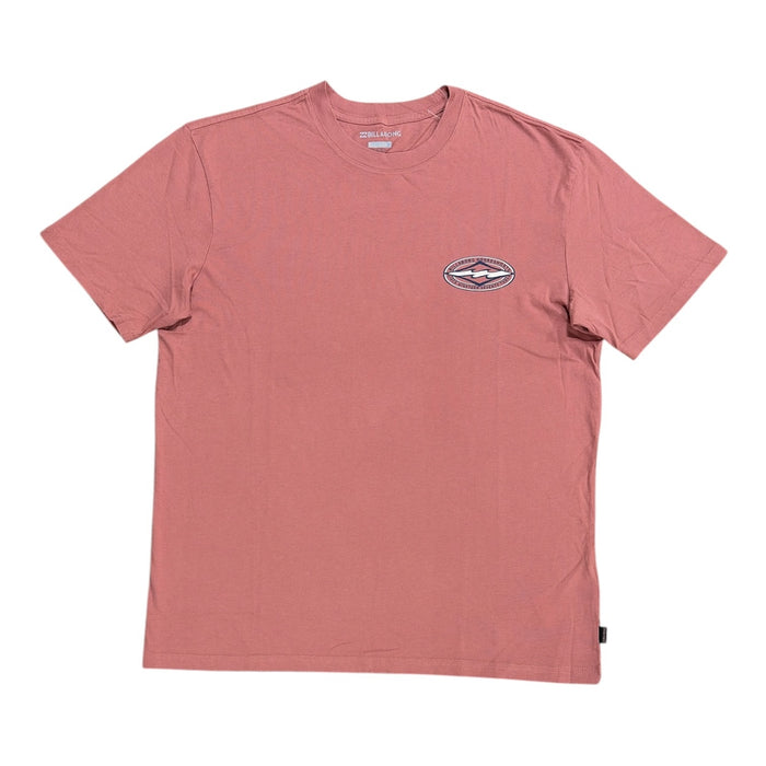 Billabong Men's Lived In Washed Look Graphic Cotton Short Sleeve T-Shirt