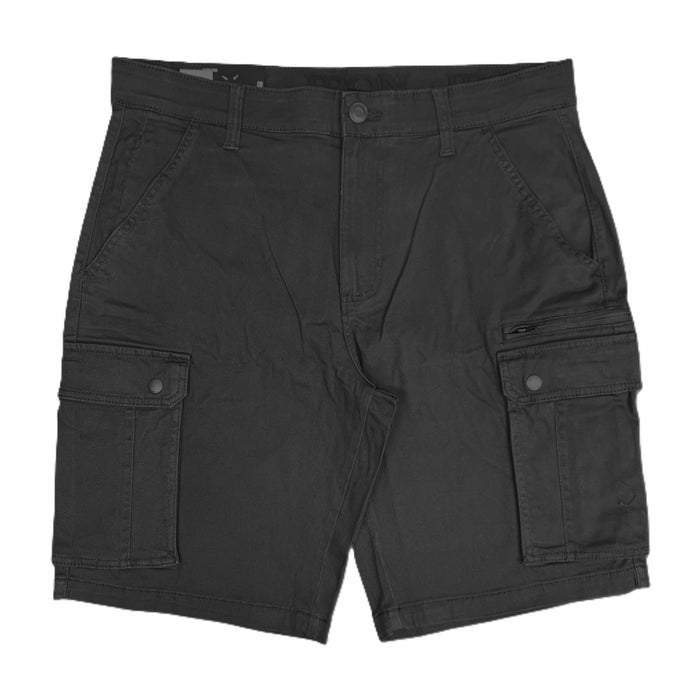 Iron Clothing Co. Men's Regular Fit Stretch Cargo Short with Side Zipper Cargo