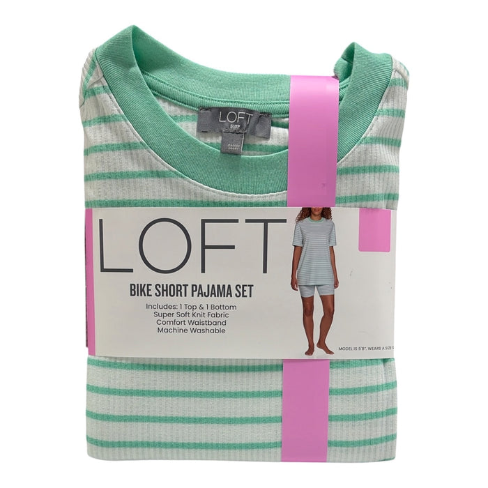 LOFT Women's 2-Piece Bike Short Pajama Set