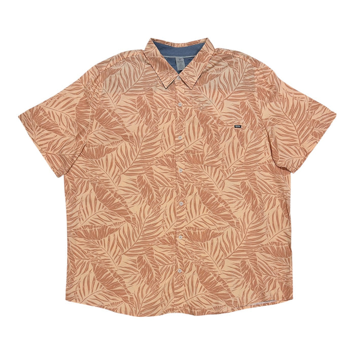 Hurley Men's Lightweight Regular Fit Short Sleeve Boardwalk Button-Up Shirt