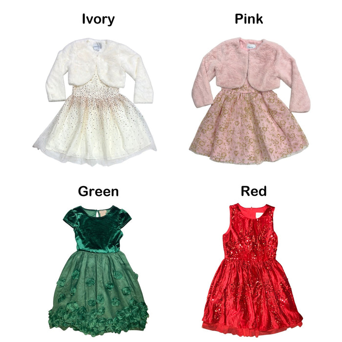 Rare Editions Girls Special Occasion/Holiday Regular Fit Dress