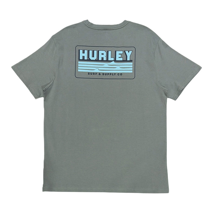 Hurley Men's Tagless Regular Fit 100% Cotton Short Sleeve Graphic Tee