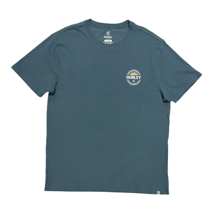 Hurley Men's Tagless Regular Fit 100% Cotton Short Sleeve Graphic Tee