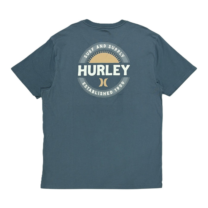 Hurley Men's Tagless Regular Fit 100% Cotton Short Sleeve Graphic Tee