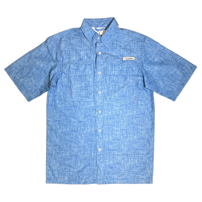 Habit Men's Short Sleeve 50+ UPF Fishing Shirt