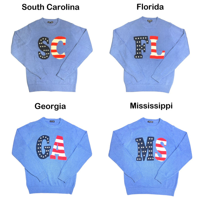 State of Mine Unisex Adult Americana State Sweater