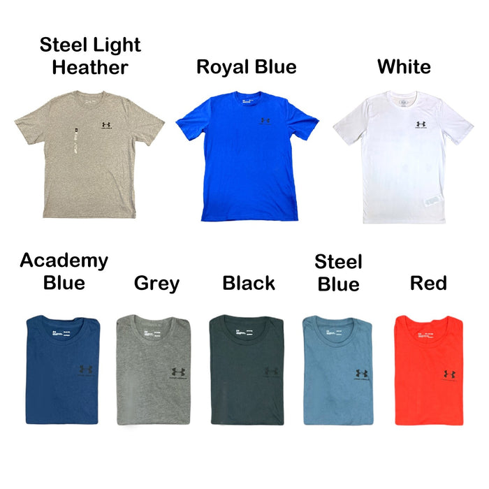 Under Armour Men's Sportstyle Left Chest Short Sleeve Heat Gear T-Shirt