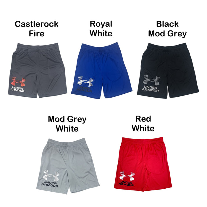 Under Armour Boy's UA Tech Big Logo Athletic Shorts w/ Pockets