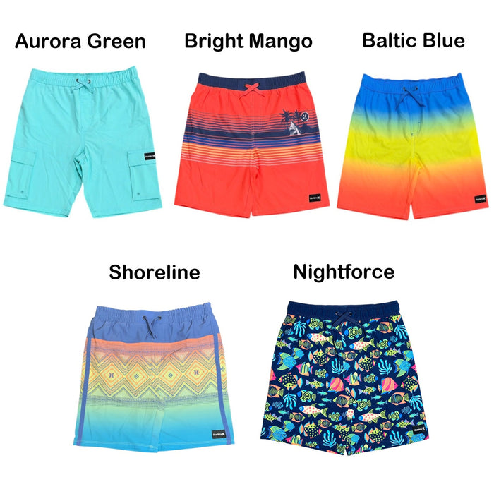 Hurley Boys Relaxed Fit Easy Pull-On Quick Drying Swim Short