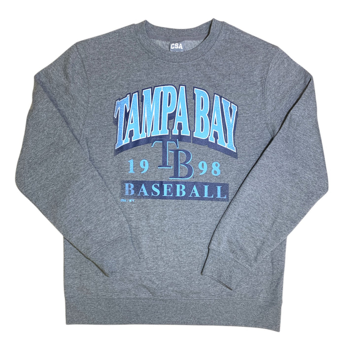 CSA Men's Genuine MLB Merchandise Long Sleeve Crew Neck Sweatshirt