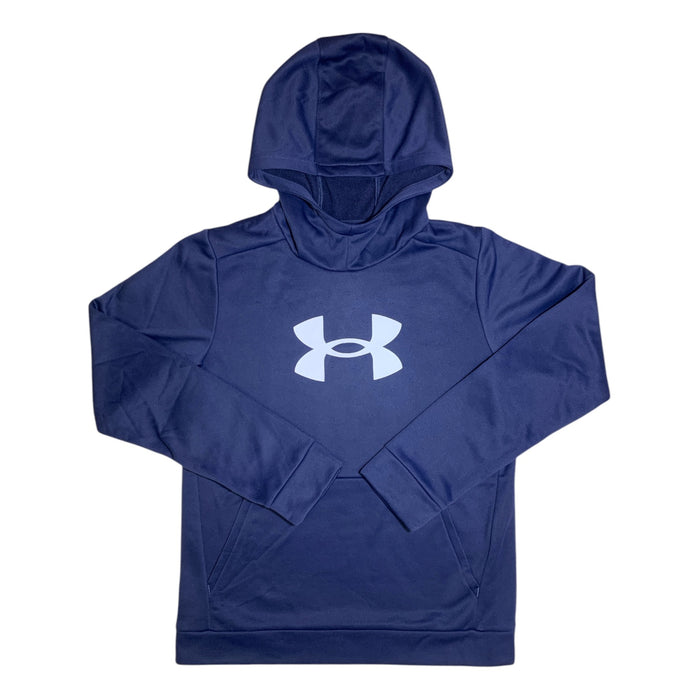 Under Armour Boys Big Logo Long Sleeve Loose Fit Fleece Hoodie