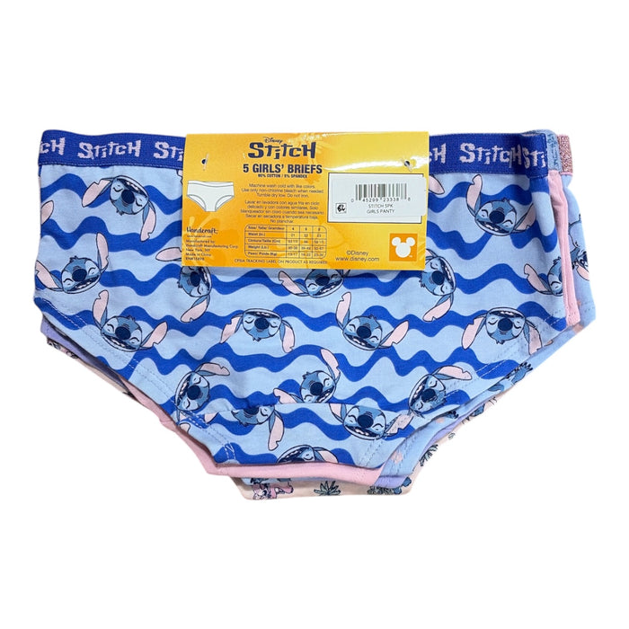 Handcraft Girl's Soft & Breathable Cotton Spandex Character Briefs, 5pk